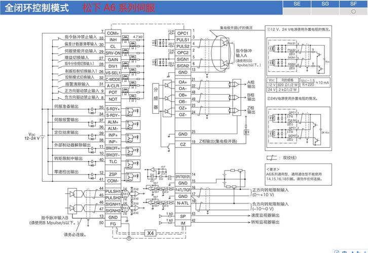 浙江松下伺服電機接線圖