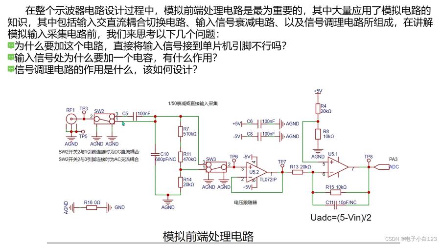 示波器電路設計