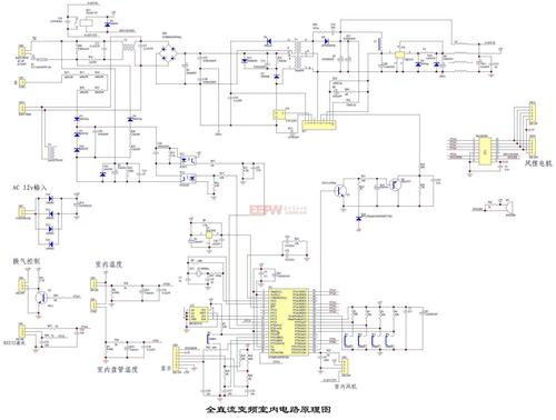 空調電路板原理圖講解，空調電路板維修