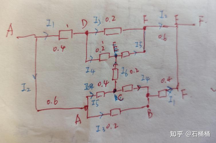 網狀電路等效電阻例題