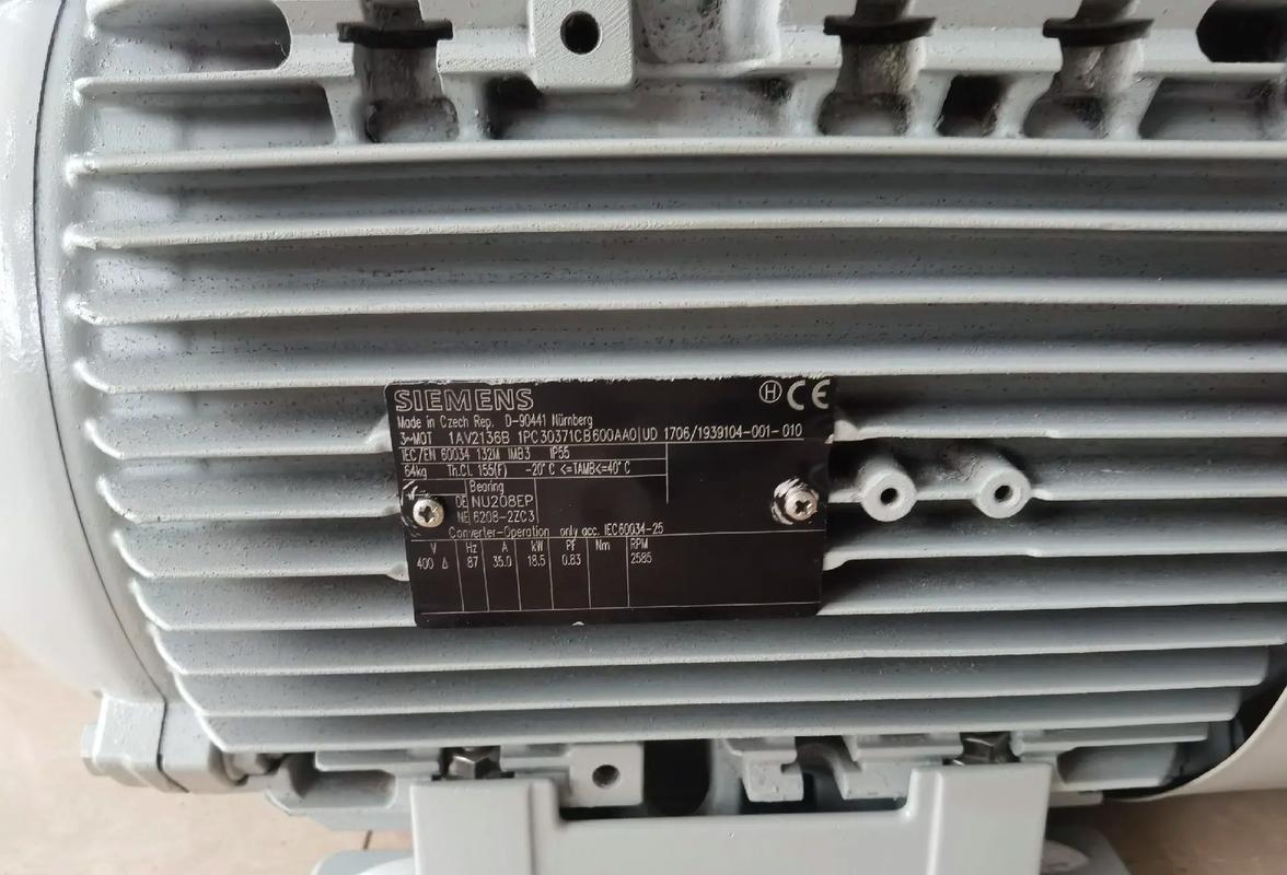 西門子電機(jī)銘牌上各參數(shù)意思，西門子電機(jī)中國(guó)有限公司