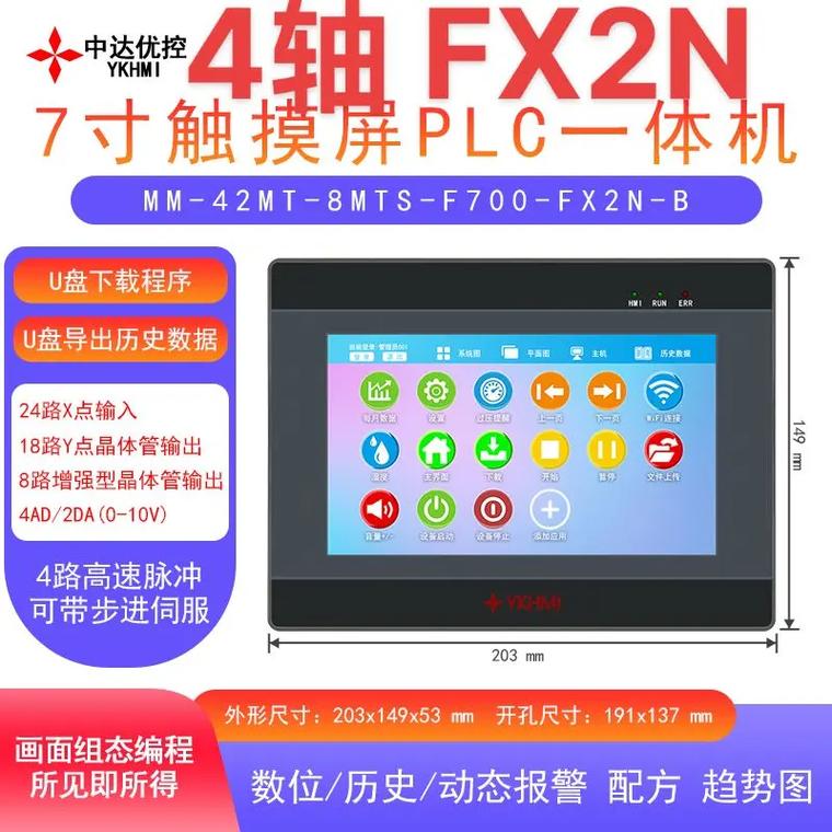 觸摸屏plc一體機(jī)好用嗎，觸摸屏plc一體機(jī)很少人用