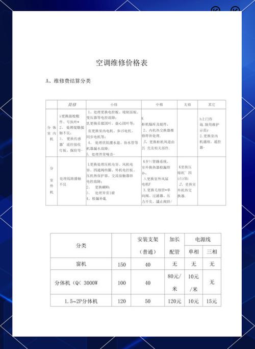 標題：一文解讀空調電路板維修費用，了解維修費用標準