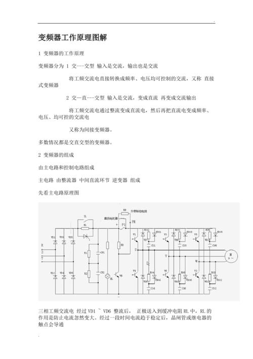 高壓變頻器工作原理圖，高壓變頻器工作原理及工作流程