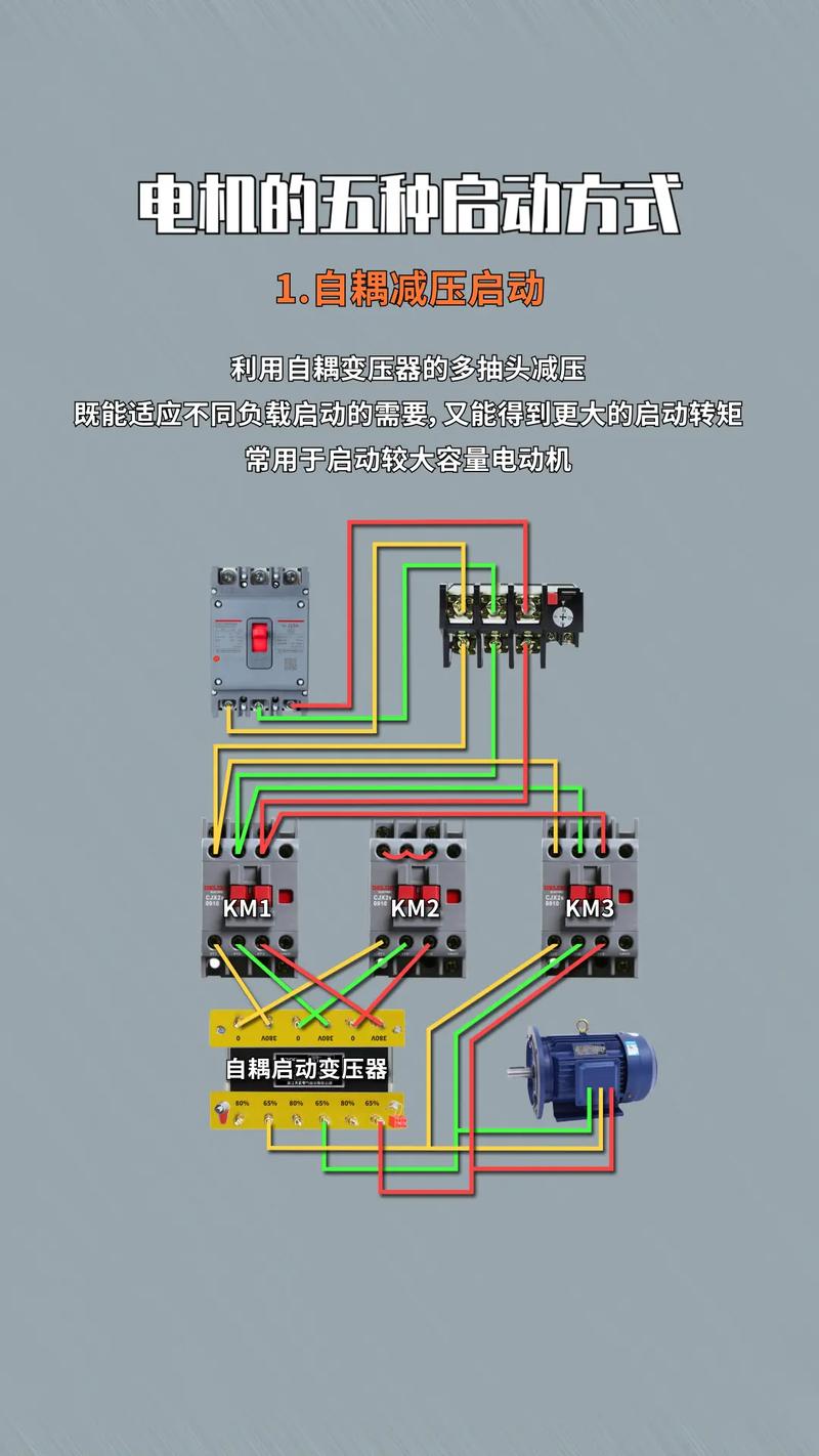 高壓電機接線圖實物圖，高壓電機啟動