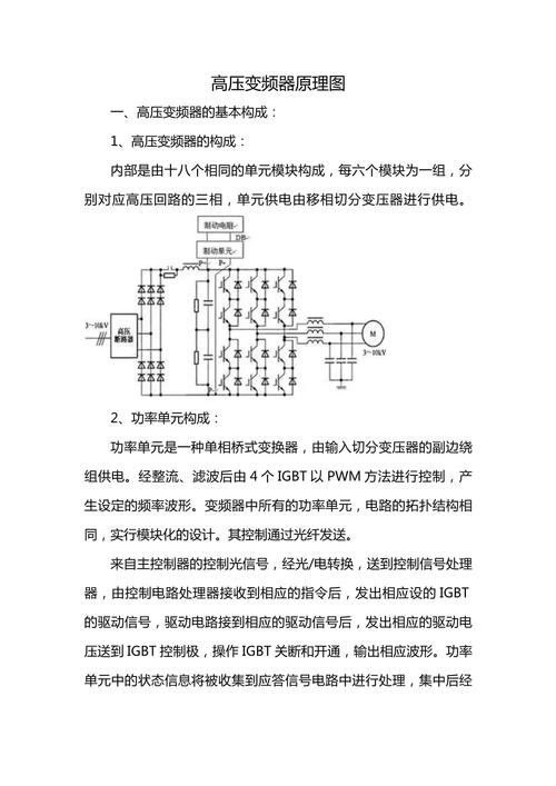 高壓變頻器工作原理詳解，高壓變頻器的工作原理及作用