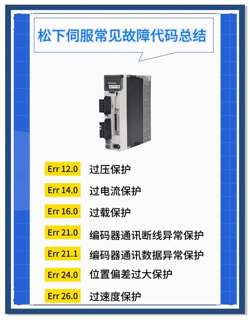 鹽城松下伺服電機維修故障分析